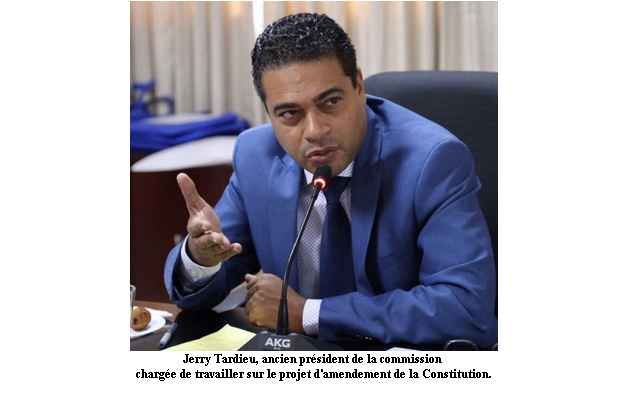 Pour Jerry Tardieu, la nouvelle constitution pourra générer encore plus d’instabilité